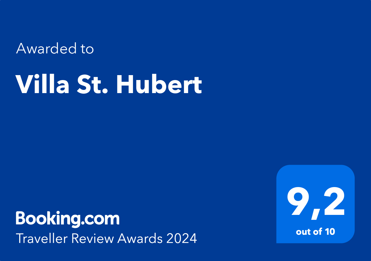 Villa St Hubert Award