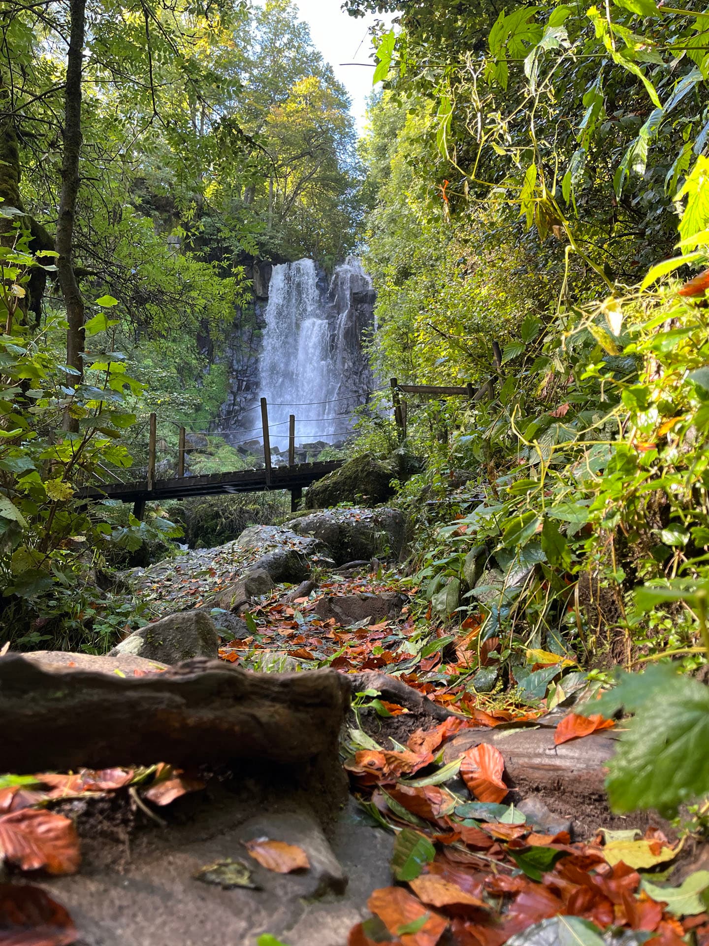 Cascade de Vaucoux à Besse-et-Saint-Anastaise, Auvergne